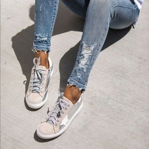 Vici golden goose inspired shoes